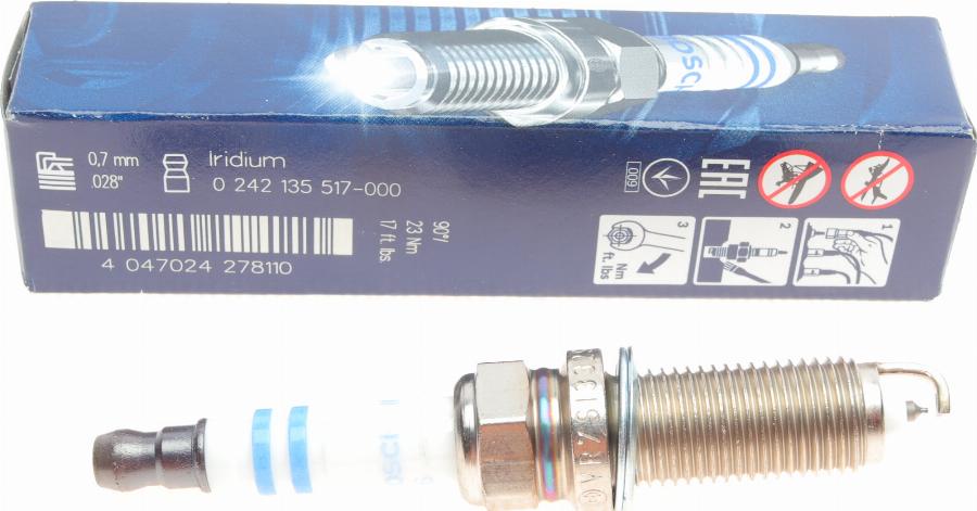 BOSCH 0 242 135 517 - Spark Plug parts5.com