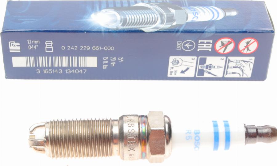 BOSCH 0 242 229 661 - Gyújtógyertya parts5.com