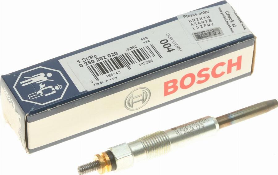 BOSCH 0 250 202 020 - Hõõgküünal parts5.com