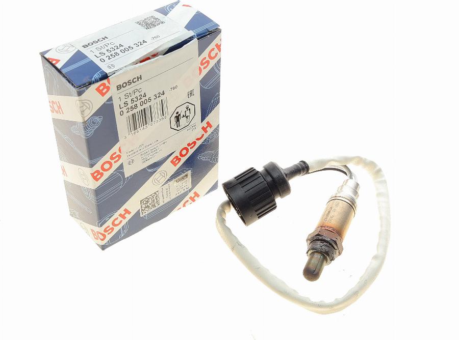 BOSCH 0 258 005 324 - Lambda Sensor parts5.com