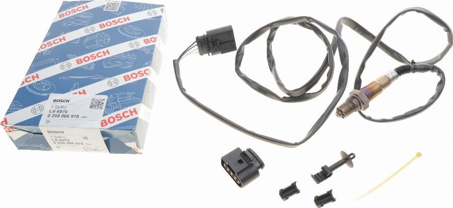 BOSCH 0 258 006 978 - Sonda lambda parts5.com