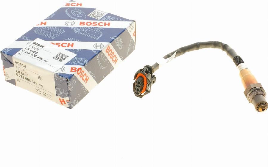 BOSCH 0 258 006 499 - Αισθητήρας λάμδα parts5.com