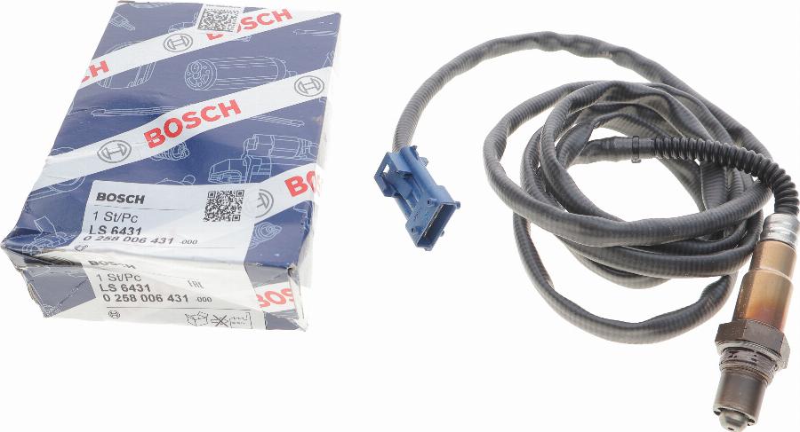 BOSCH 0 258 006 431 - Sonda Lambda parts5.com