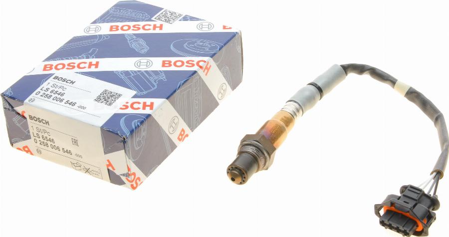 BOSCH 0 258 006 546 - Sonda Lambda parts5.com