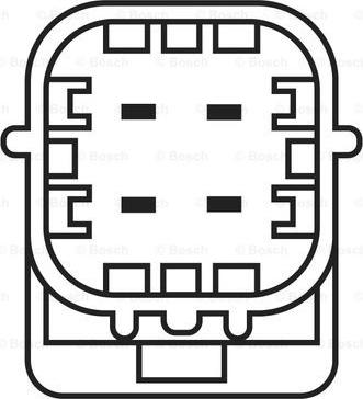 BOSCH 0 258 006 513 - Lambdaszonda parts5.com