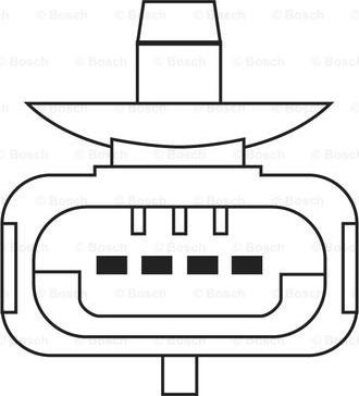 BOSCH 0 258 006 791 - Sonda lambda parts5.com