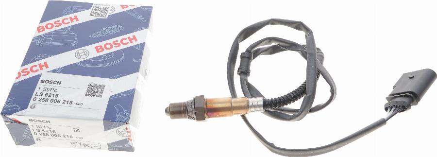 BOSCH 0 258 006 215 - Sonda Lambda parts5.com