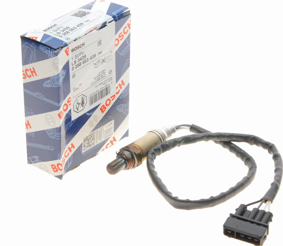 BOSCH 0 258 003 439 - Lambda sensörü parts5.com