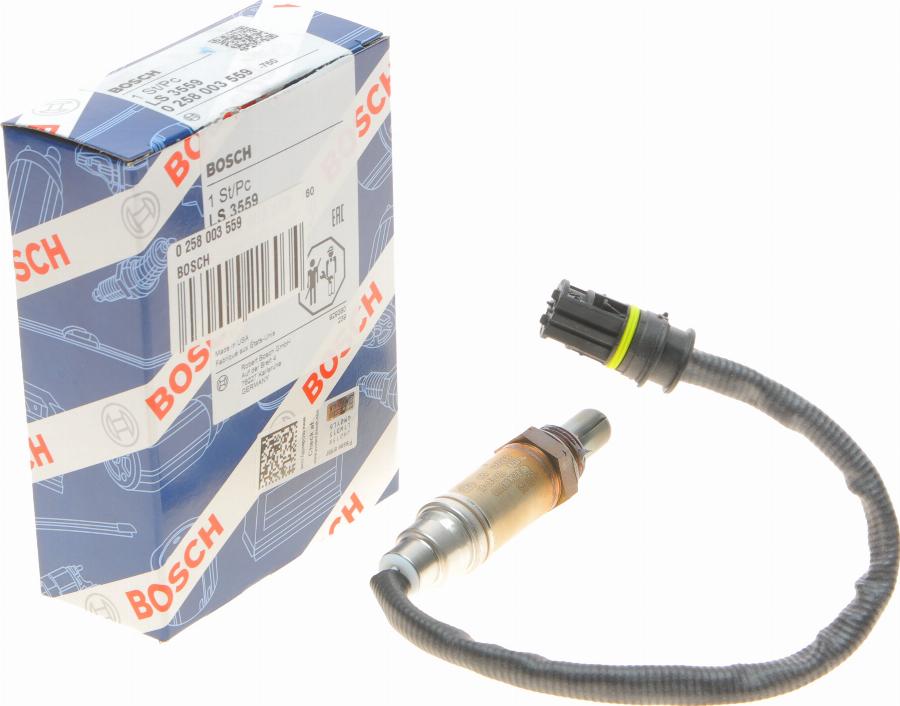 BOSCH 0 258 003 559 - Lambda Sensor parts5.com