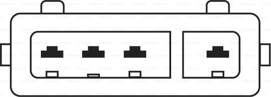 BOSCH 0 258 003 303 - Lambda sensörü parts5.com