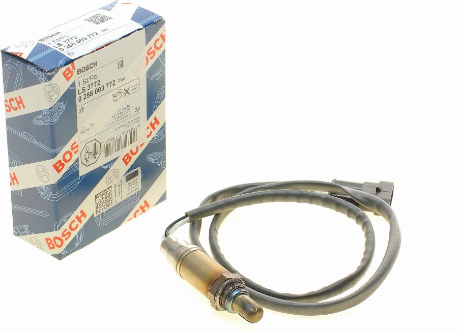 BOSCH 0 258 003 772 - Αισθητήρας λάμδα parts5.com