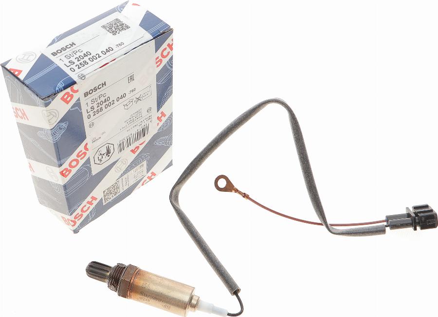 BOSCH 0 258 002 040 - Lambdaszonda parts5.com