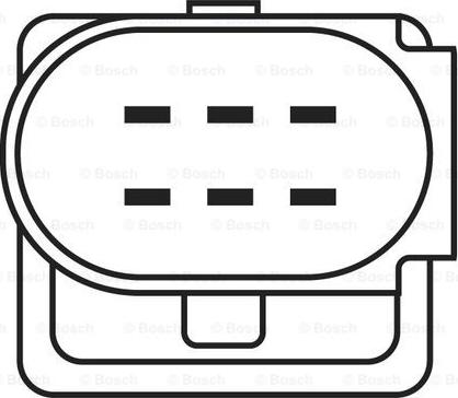 BOSCH 0 258 007 351 - Lambda sonda parts5.com