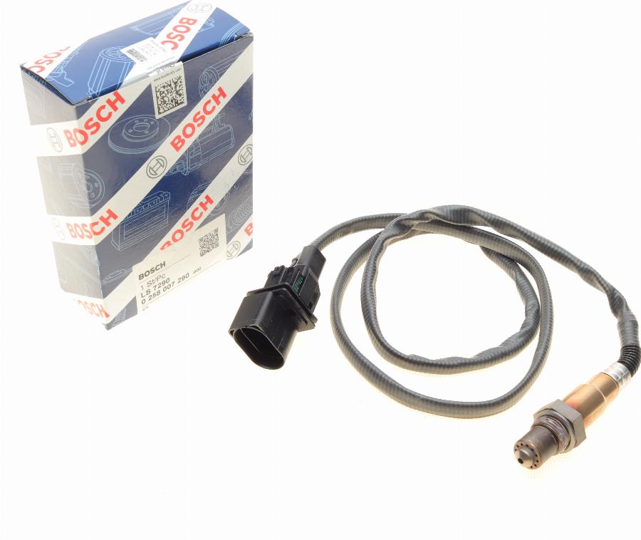 BOSCH 0 258 007 290 - Lambda-sonda parts5.com