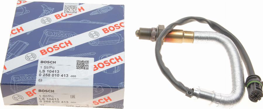 BOSCH 0 258 010 413 - Lambda Sensor parts5.com