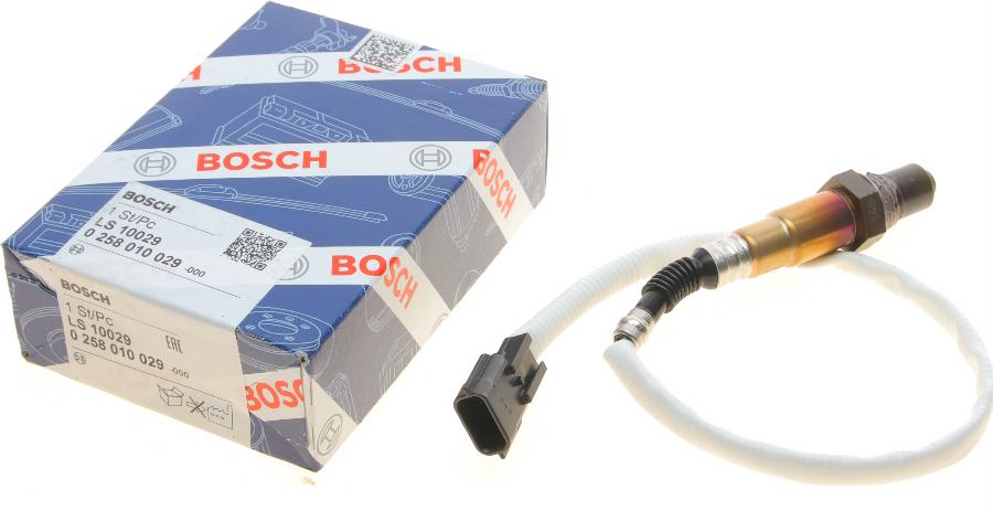 BOSCH 0 258 010 029 - Lamda-sonda parts5.com