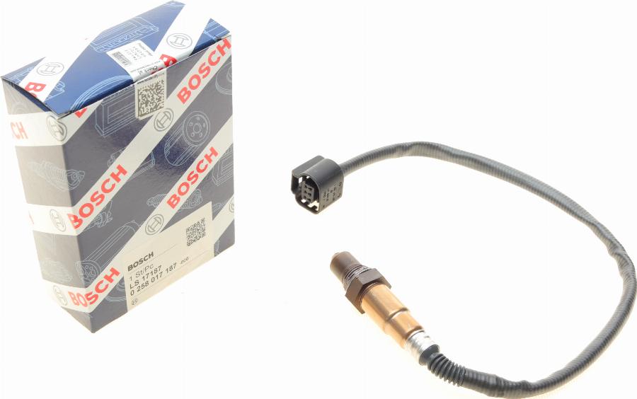 BOSCH 0 258 017 187 - Sonda Lambda parts5.com