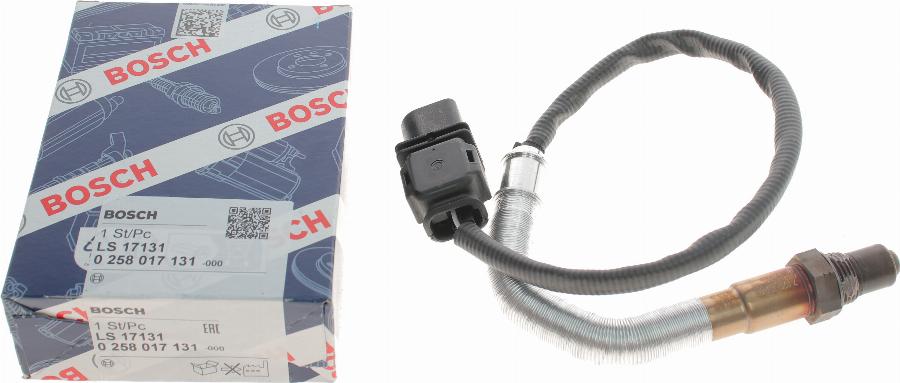 BOSCH 0 258 017 131 - Lambda sensörü parts5.com