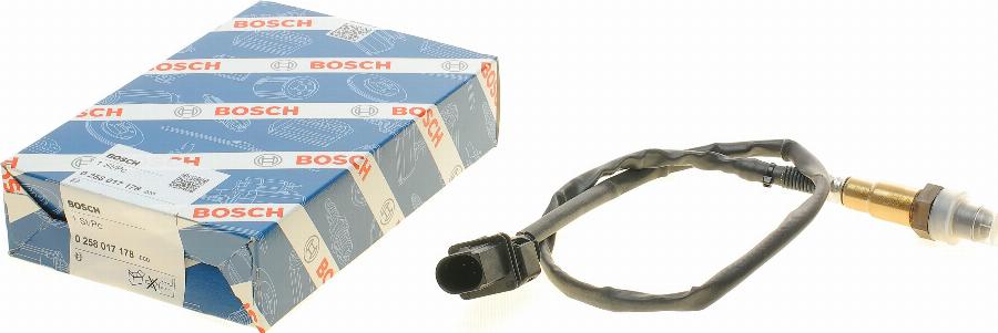 BOSCH 0 258 017 178 - Lambda sensörü parts5.com