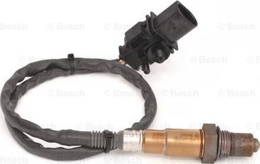 BOSCH 0 258 017 290 - Lambda Sensor parts5.com