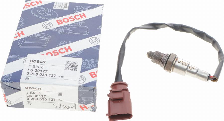 BOSCH 0 258 030 127 - Lambda andur parts5.com