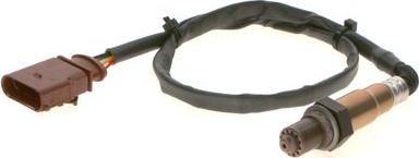 BOSCH 0 258 027 195 - Lambda Sensor parts5.com