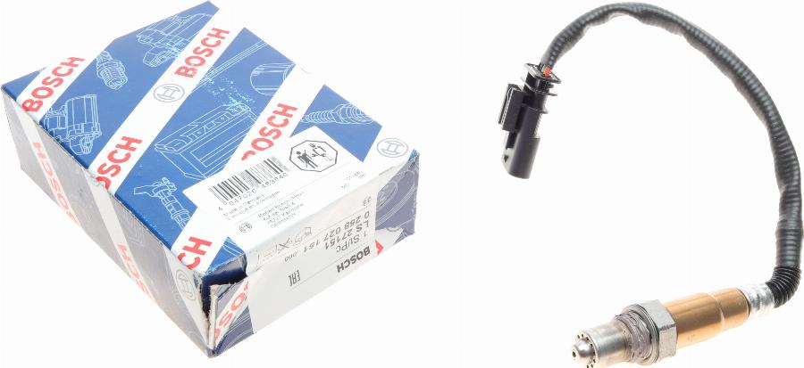 BOSCH 0 258 027 151 - Lamda-sonda parts5.com