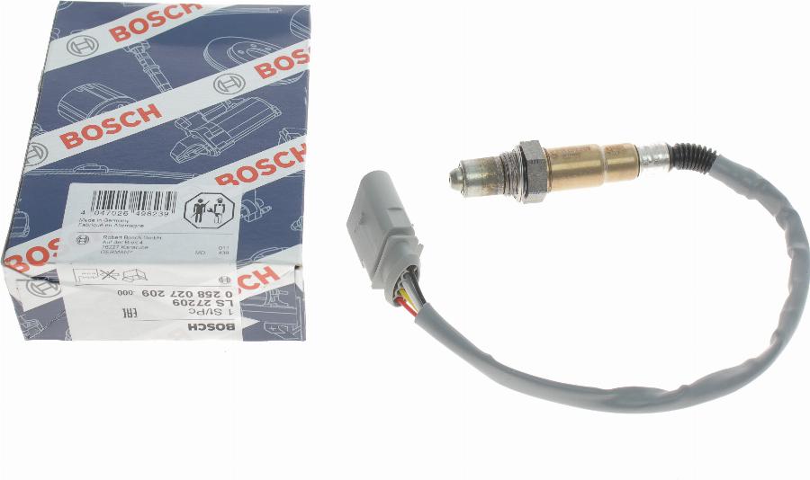 BOSCH 0 258 027 209 - Sonda lambda parts5.com