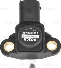 BOSCH 0 261 230 439 - Senzor,presiune supraalimentare parts5.com