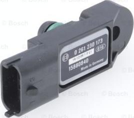 BOSCH 0 261 230 173 - Senzor presiune, amplificare frane parts5.com