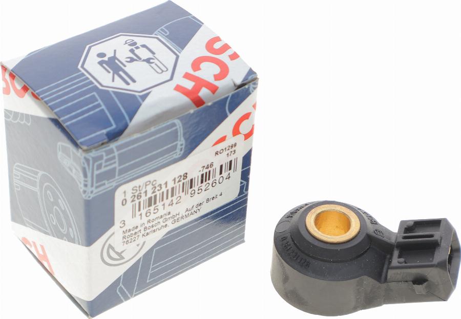 BOSCH 0 261 231 128 - Детонационен датчик parts5.com