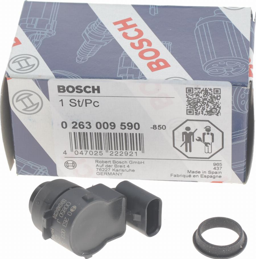 BOSCH 0 263 009 590 - Sensor, ajutor parcare parts5.com