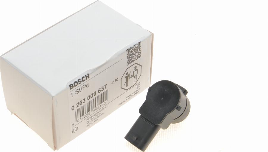 BOSCH 0 263 009 637 - Sensor, auxiliar de aparcamiento parts5.com