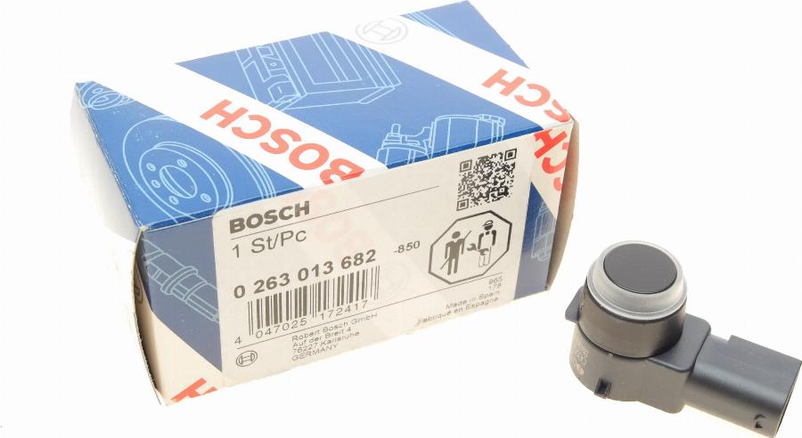 BOSCH 0 263 013 682 - Sensor, ajutor parcare parts5.com