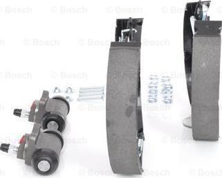 BOSCH 0 204 114 629 - Zestaw szczęk hamulcowych parts5.com