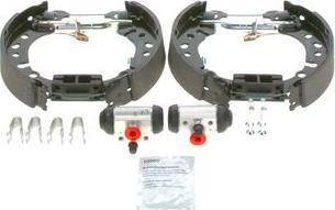 BOSCH 0 204 114 707 - Brake Shoe Set parts5.com