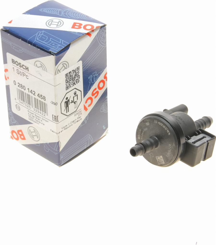 BOSCH 0 280 142 458 - Supapa suprapresiune, rezervor combustibil parts5.com