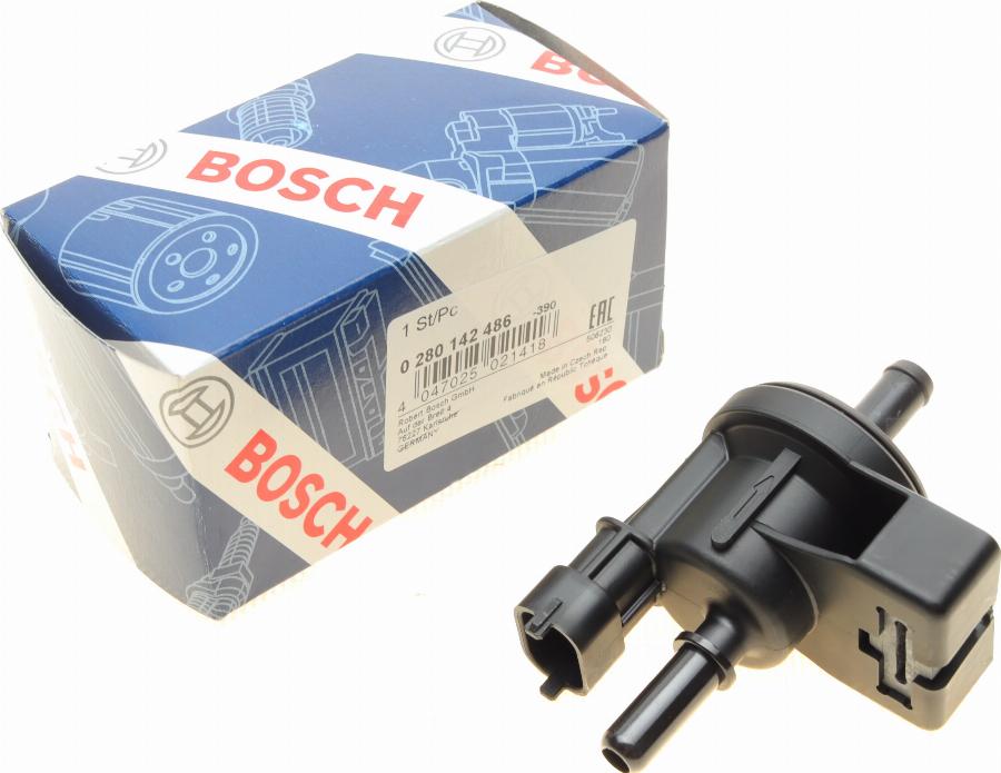 BOSCH 0 280 142 486 - Supapa suprapresiune, rezervor combustibil parts5.com