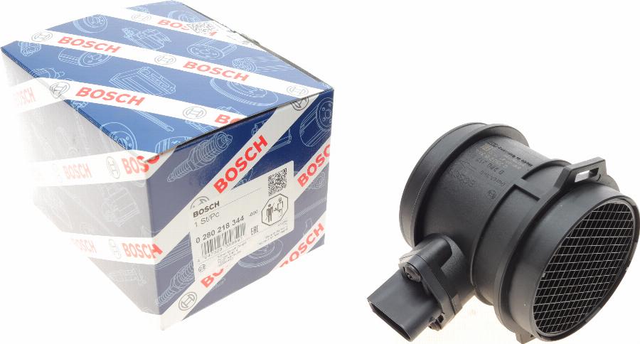 BOSCH 0 280 218 344 - Датчик потока, массы воздуха parts5.com