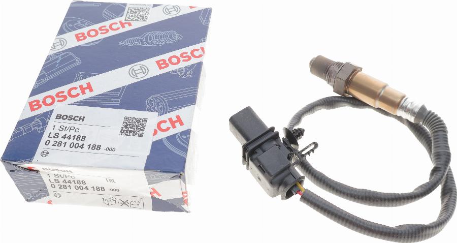 BOSCH 0 281 004 188 - Lamda-sonda parts5.com