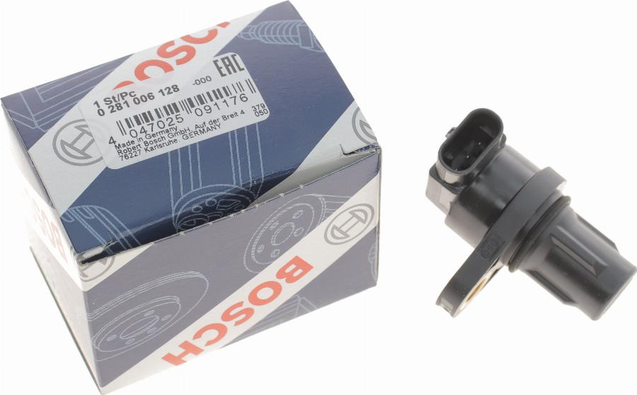 BOSCH 0 281 006 128 - Датчик, положение распределительного вала parts5.com