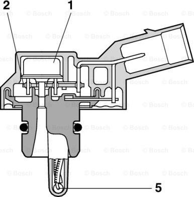 BOSCH 0 281 006 282 - Sender Unit, oil temperature / pressure parts5.com