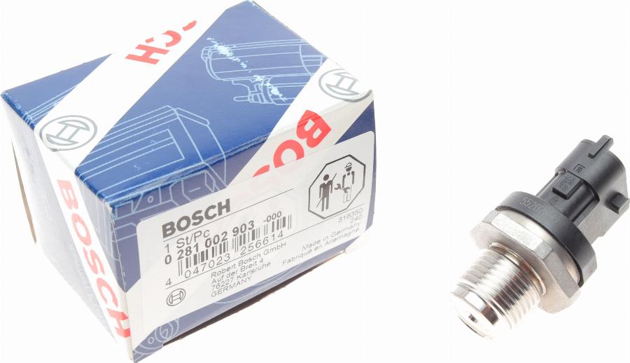 BOSCH 0 281 002 903 - Датчик, налягане на горивото parts5.com