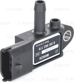 BOSCH 0 281 002 770 - Датчик, давление выхлопных газов parts5.com