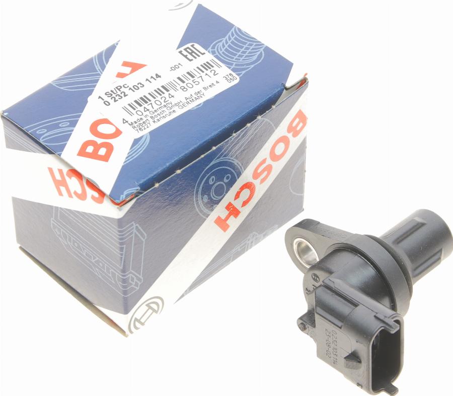 BOSCH 0 232 103 114 - Sensor, camshaft position parts5.com