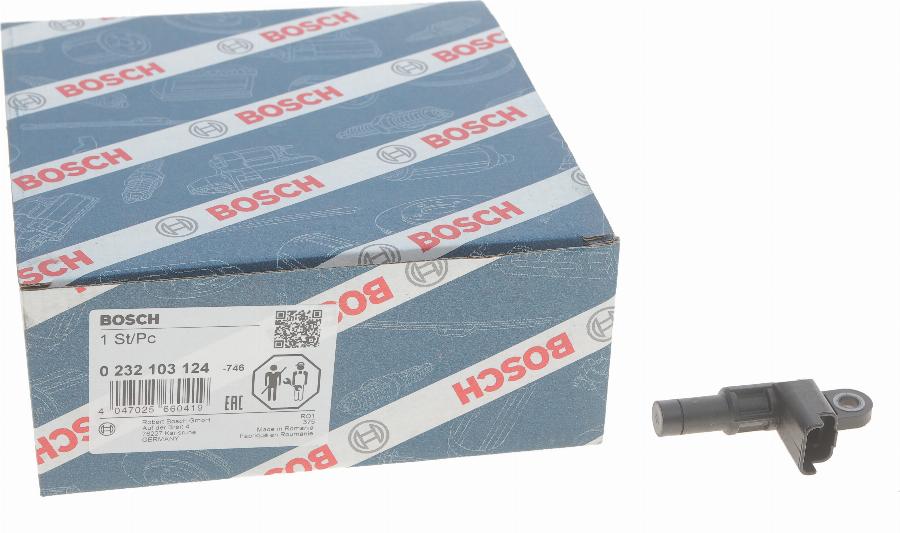 BOSCH 0 232 103 124 - Sensor, camshaft position parts5.com