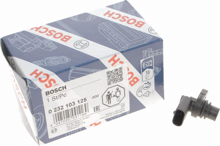 BOSCH 0 232 103 125 - Senzor, položaj bregastog vratila parts5.com