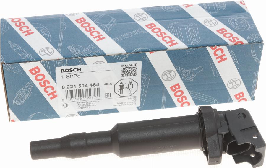 BOSCH 0 221 504 464 - Zapalovací cívka parts5.com