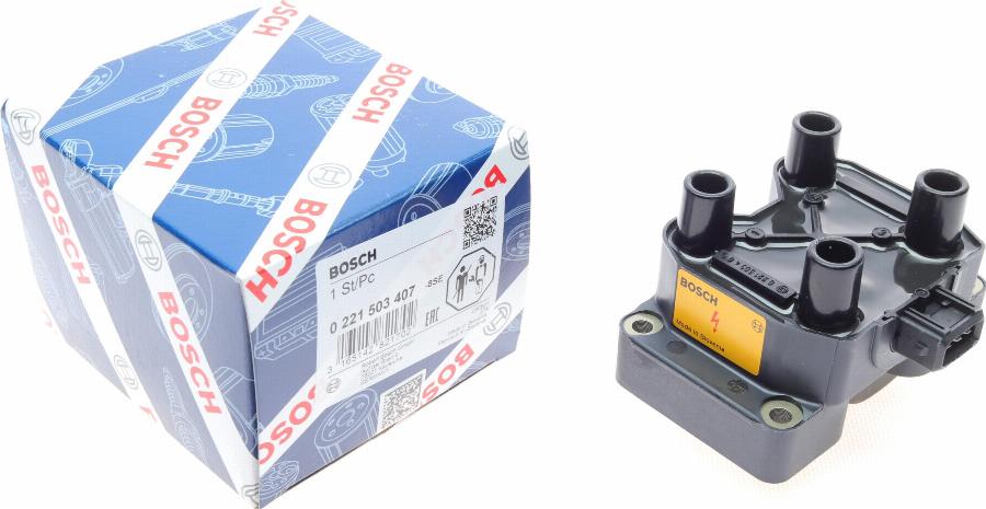 BOSCH 0 221 503 407 - Zapaľovacia cievka parts5.com