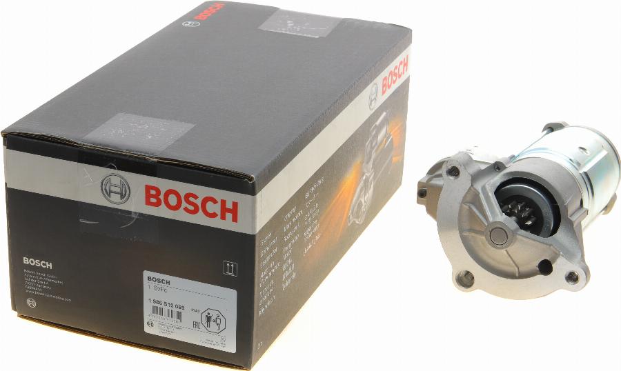 BOSCH 1 986 S10 069 - Käynnistinmoottori parts5.com